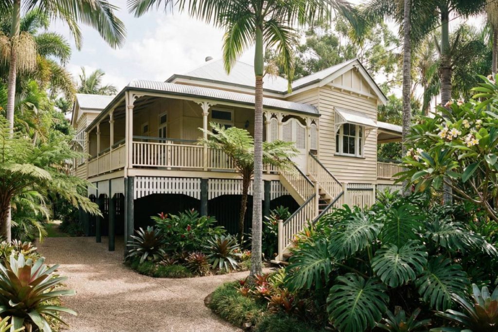 A typical Brisbane home surrounded by greenery, which can attract common local pests